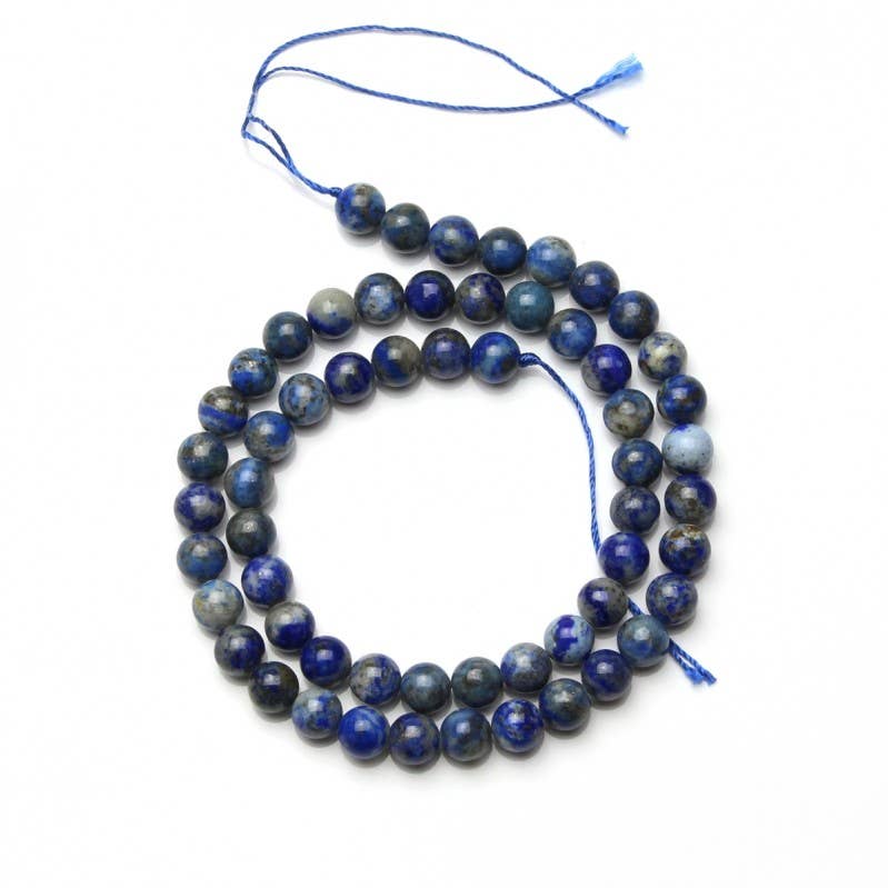 Lapis Lazuli | Krystal Perler | 6 mm | 8 mm