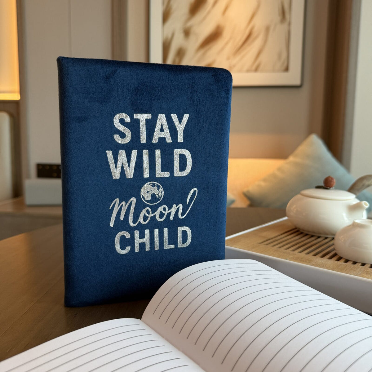 Stay Wild Moon Child notesbog
