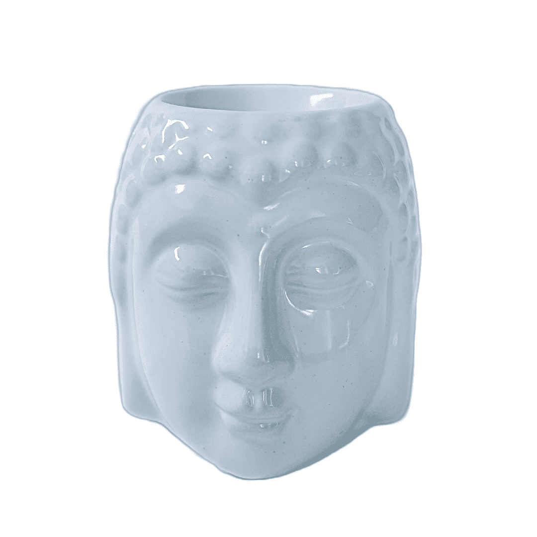 Buddhas ansigt oliebrænder | Aromaterapi lampe | Fyrfadslampe