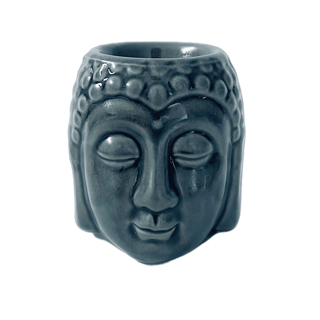 Buddhas ansigt oliebrænder | Aromaterapi lampe | Fyrfadslampe
