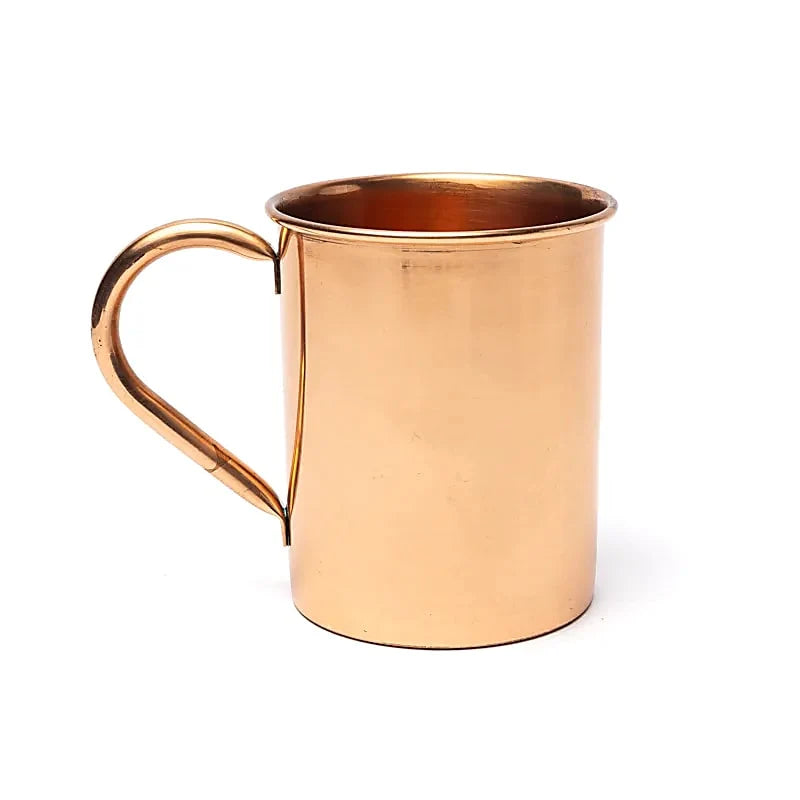 Kop i 99,9 procent kobber med mandalamotiv, cirka 450 ml og 216 gram
