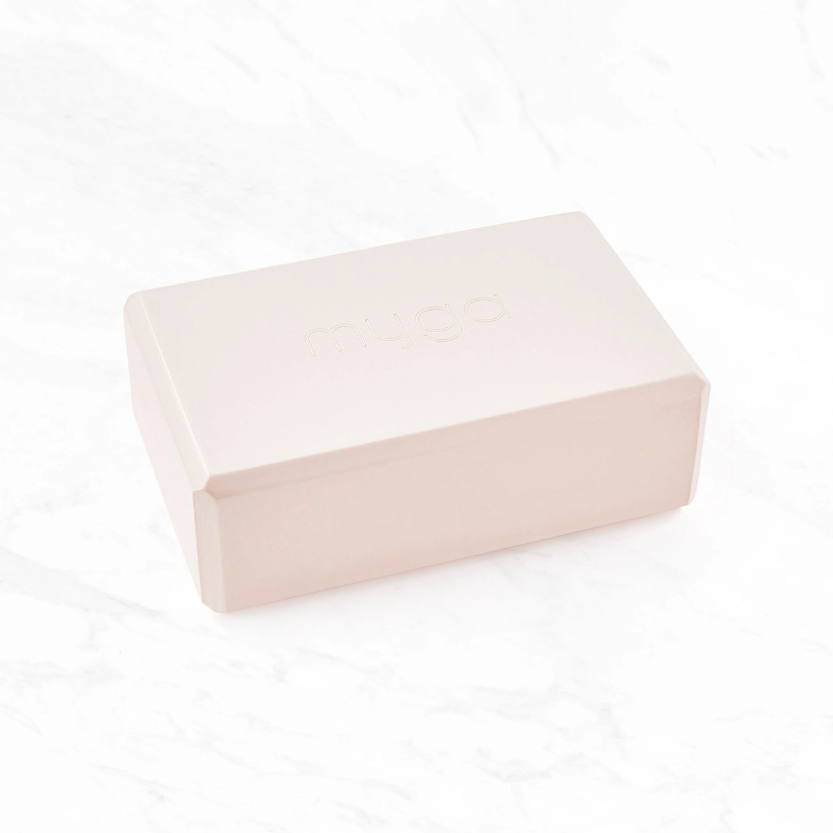 Blush MYGA yoga blok fra siden