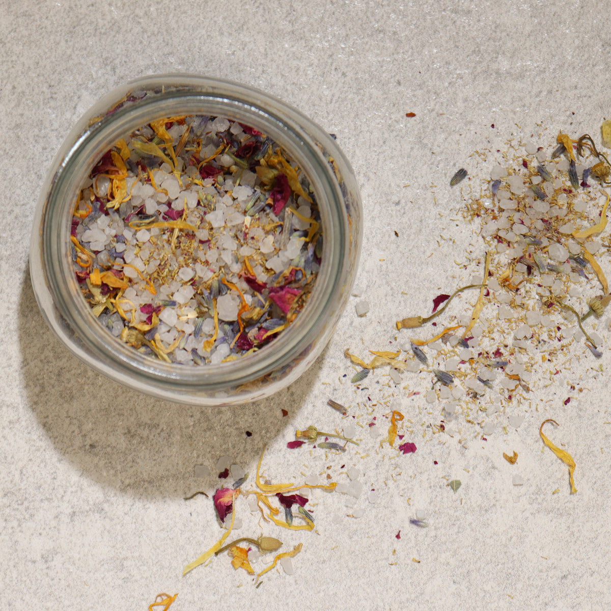 Floral Bath Soak | Badesalt Blend | 140 g.