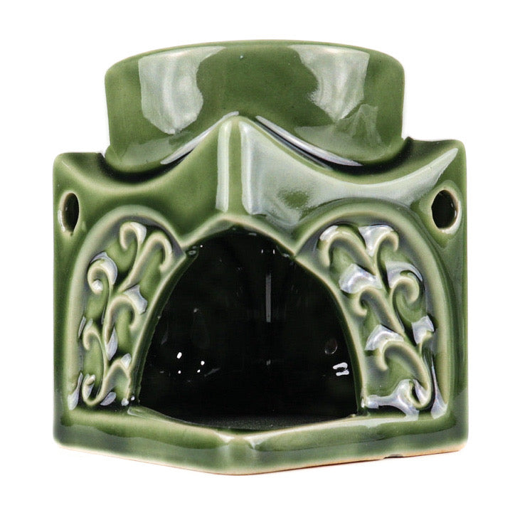 House of Buddha | Mørk Jade | Oliebrænder Til Æterisk Olie & Duftvoks