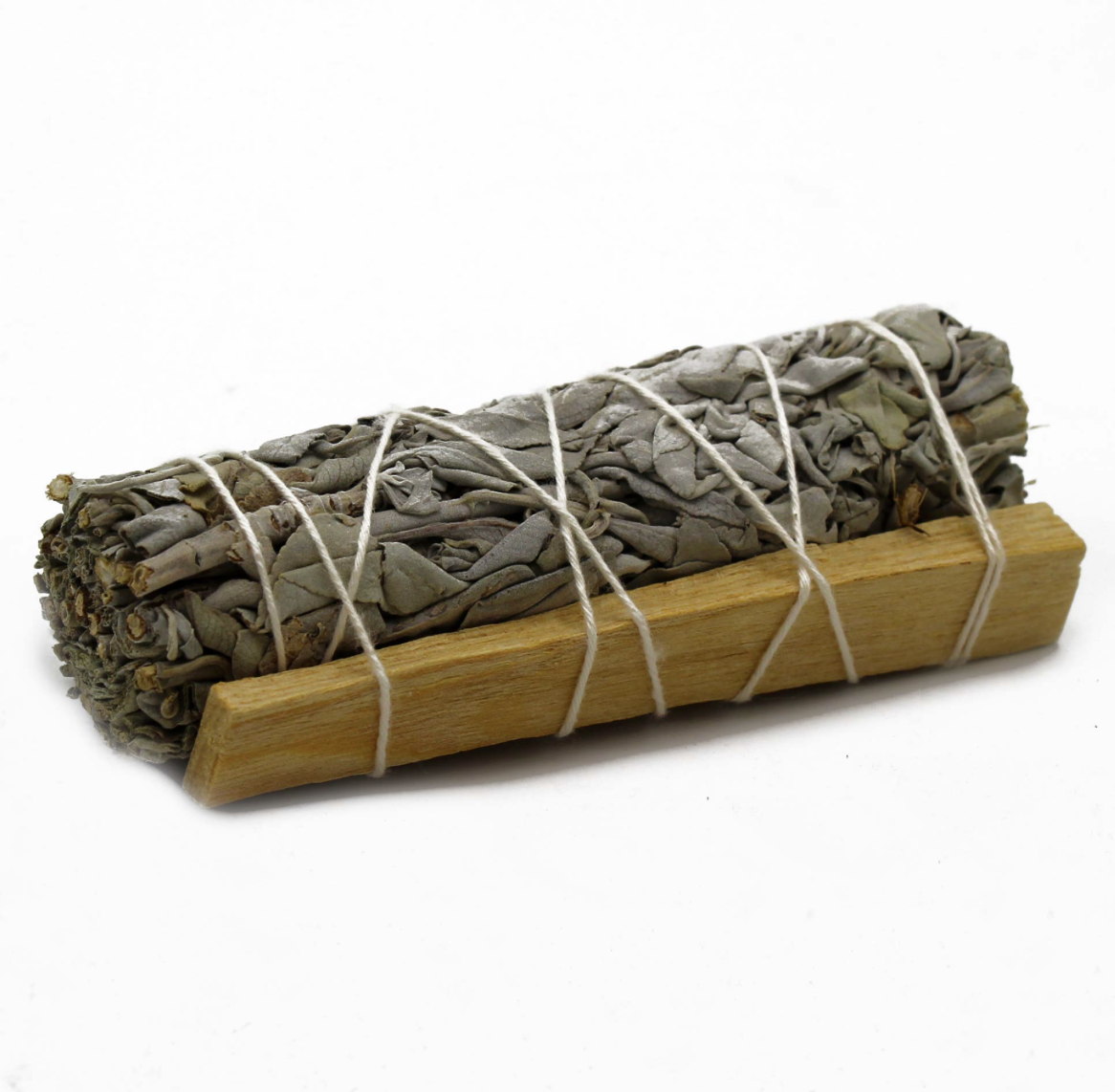 Hvid salvie og Palo Santo smudge