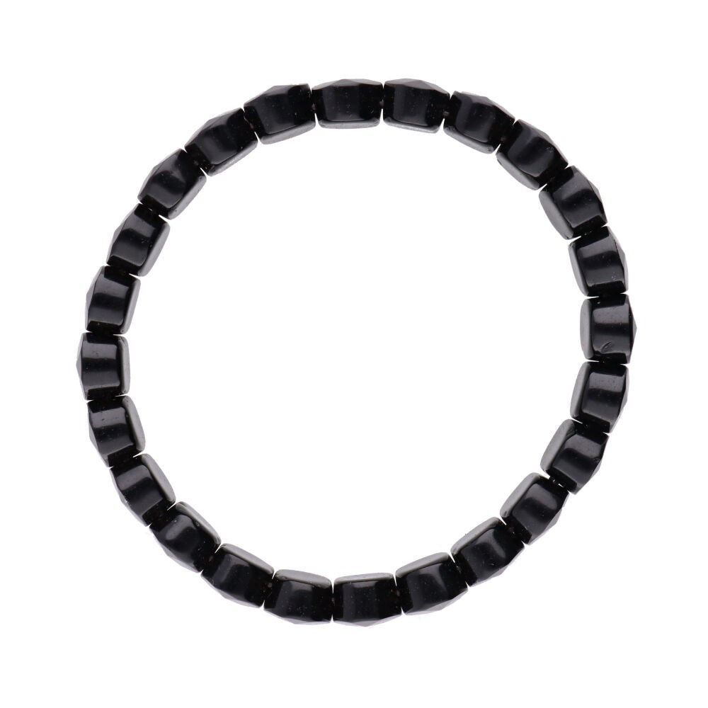 Onyx facet armbånd unisize