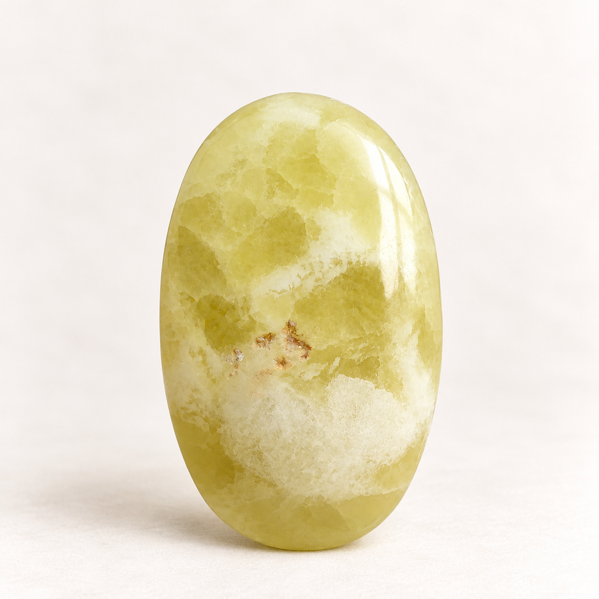 Citroncalcit | Gul Calcit | Håndsten | Ca. 6-7 cm | Vælg Din Sten