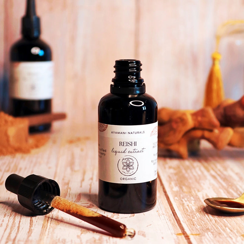 Reishi Svampeekstrakt 15-1 | Alkoholfri & Økologisk (30 ml)1