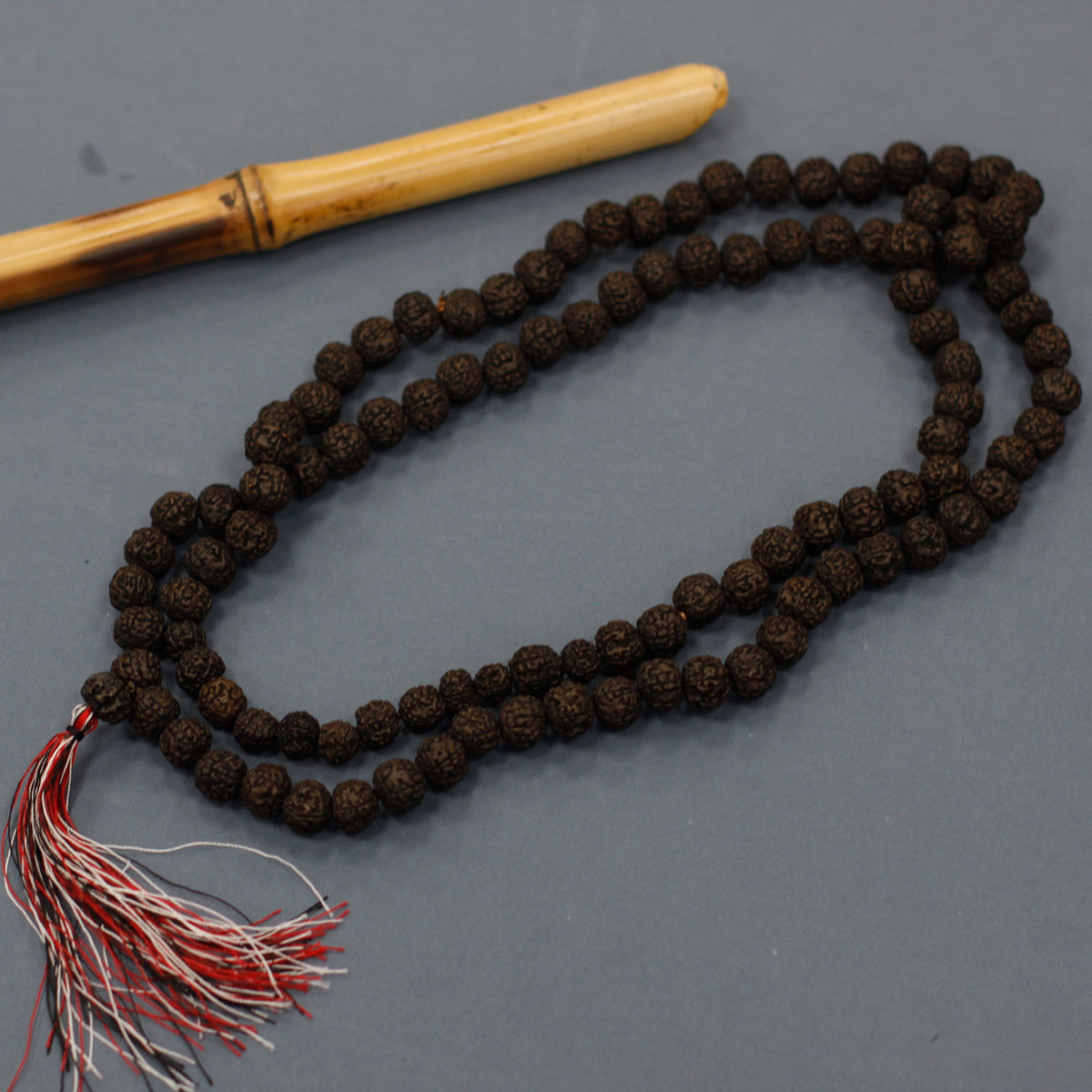 Rudraksha frø mala stilbillede