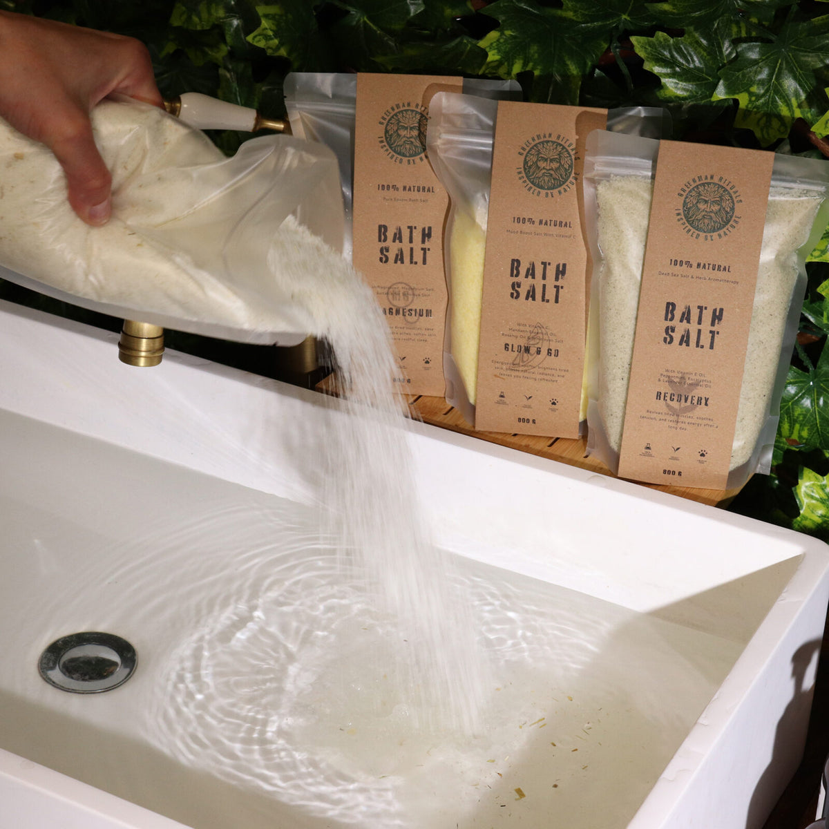 Spa Relax | Oat & Honey | Badesalt | Greenman Rituals | 800 gram