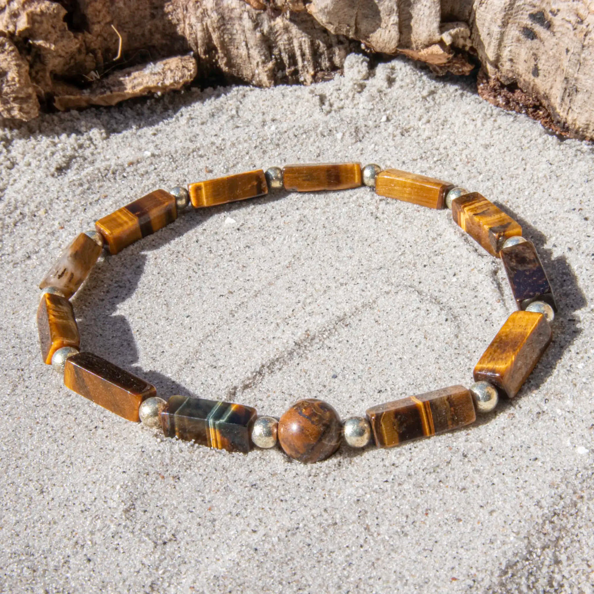 Tigerøje armbånd