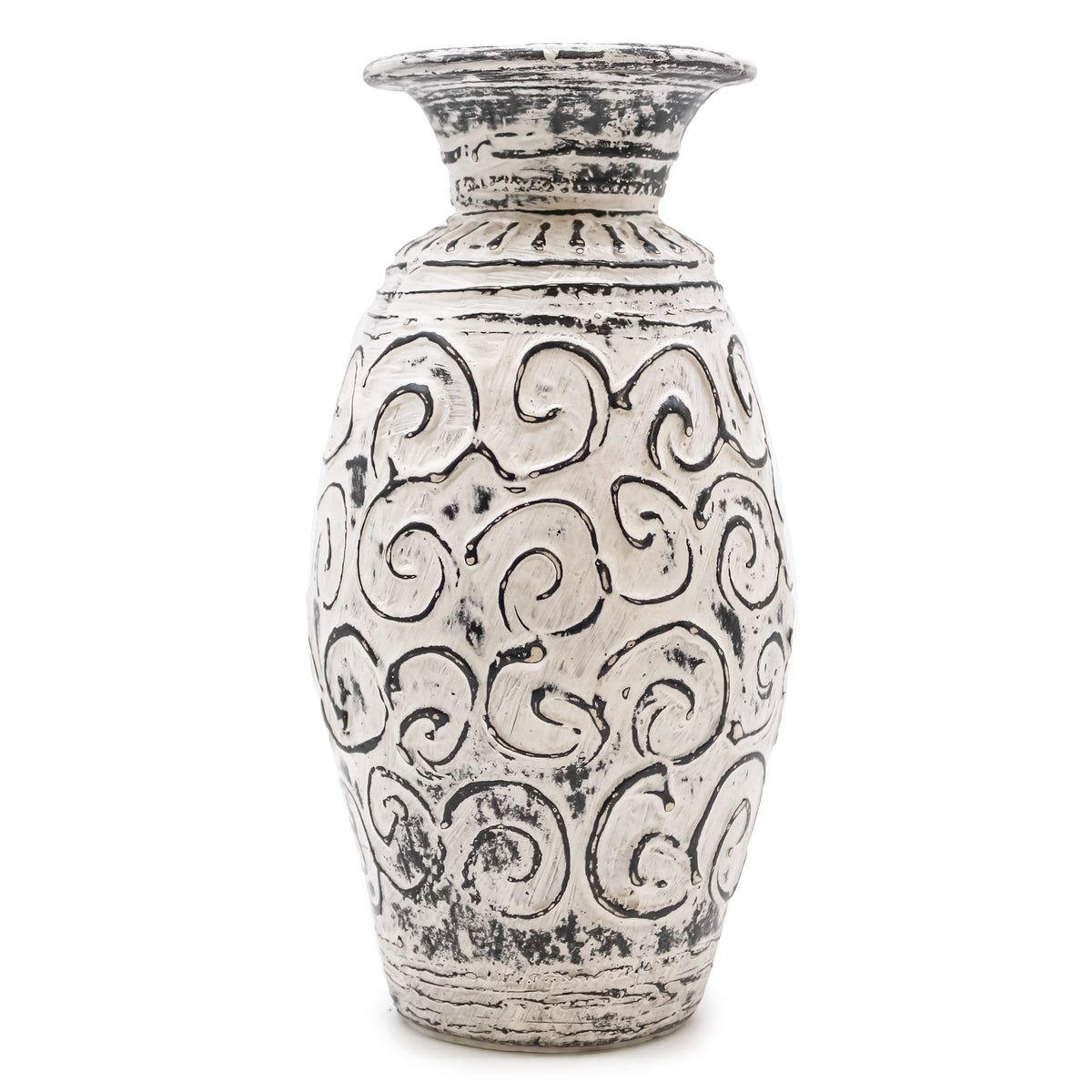 Vase, keltisk symbol, terrakotta, 38 cm