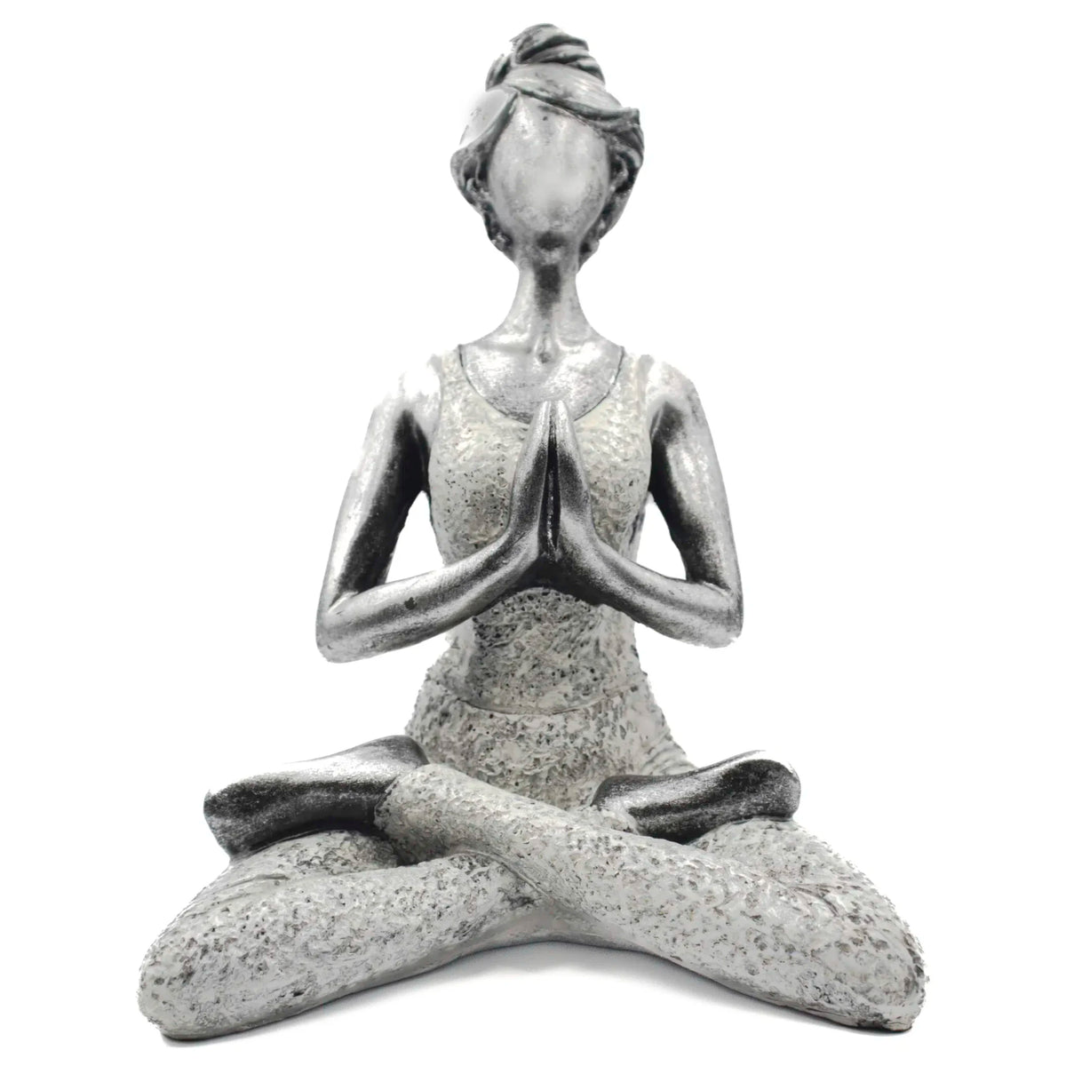 Yoga Pynt Sølv og Hvid