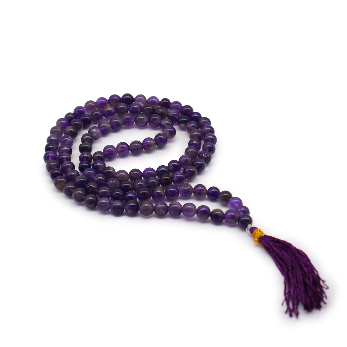 ametyst krystal mala