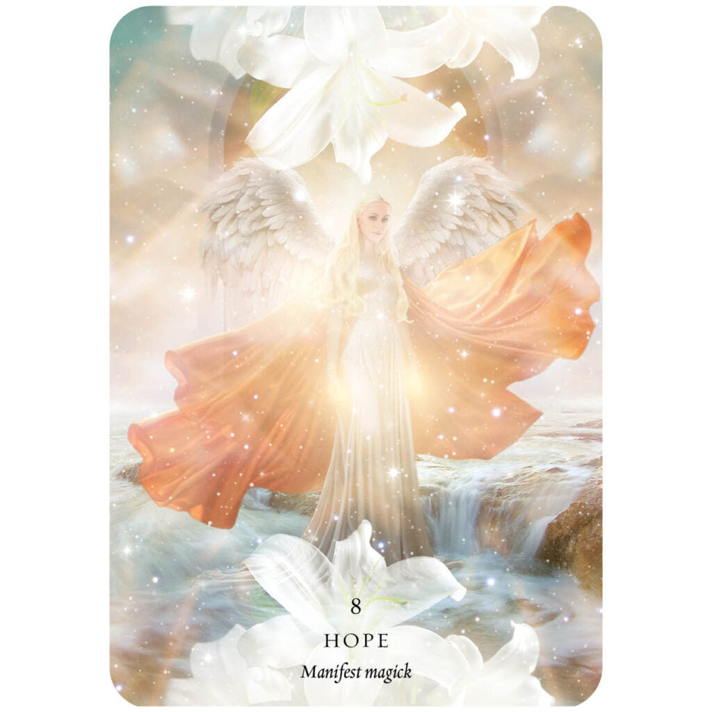 divine feminine archangel orakelkort kort eksempel