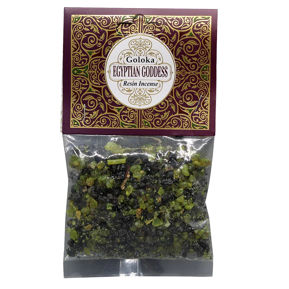 grøn resin I pakke