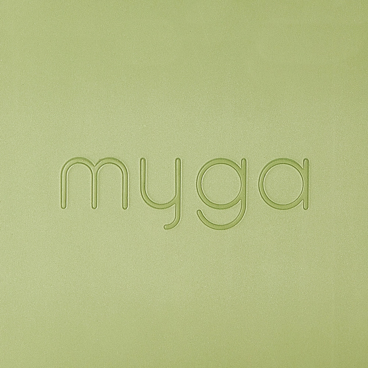 mosgrøn MYGA yoga blok farve eksempel