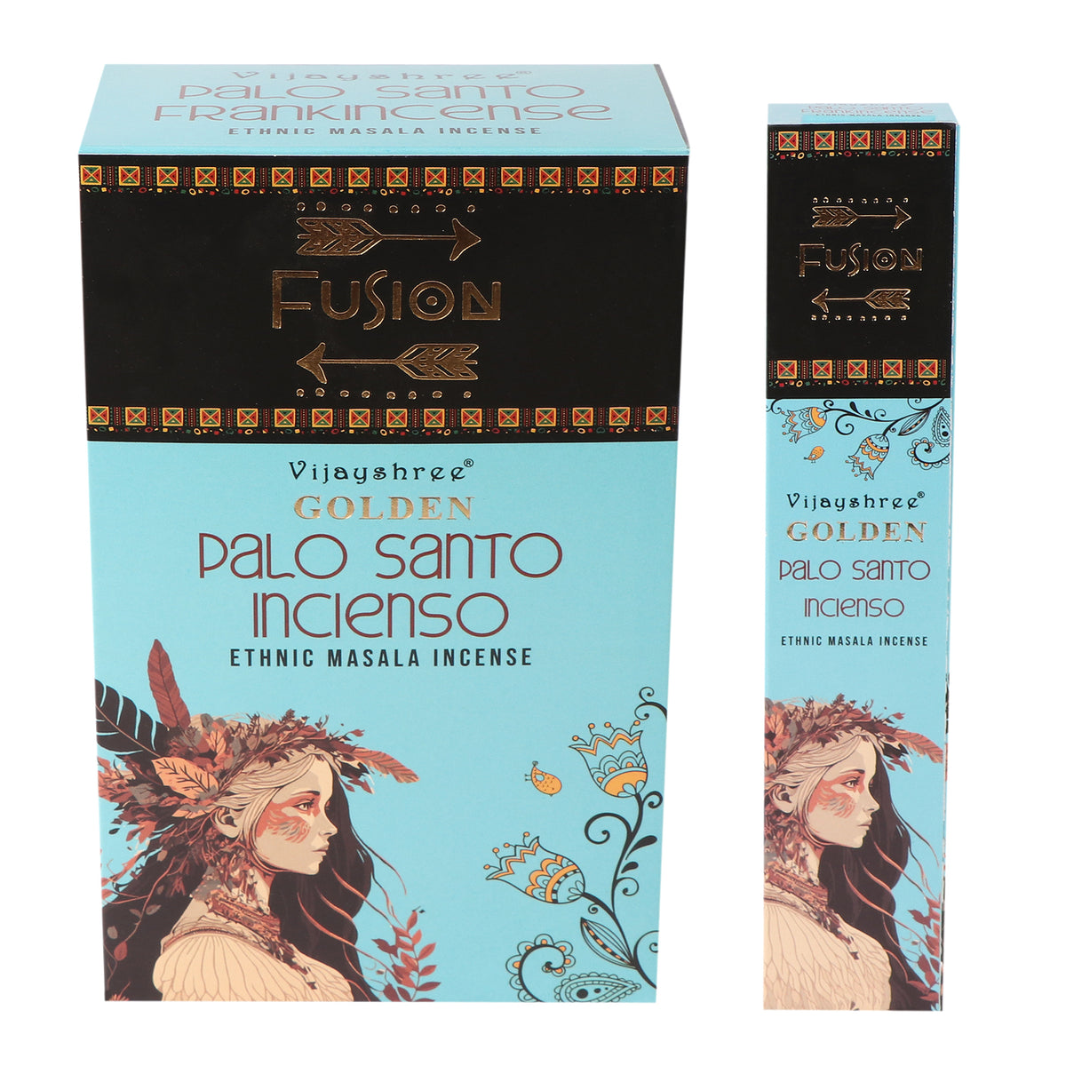 palo santo frankincense røgelsespinde i æske