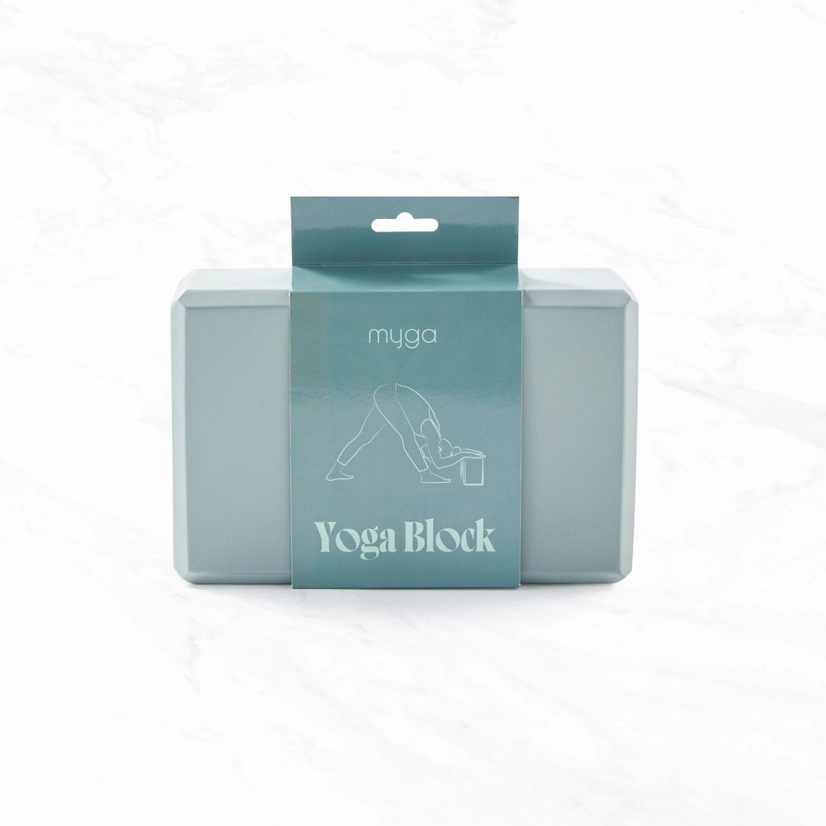 petrol MYGA yoga blok set for fra