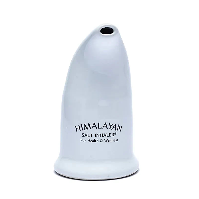 salt inhaler i hvid keramik