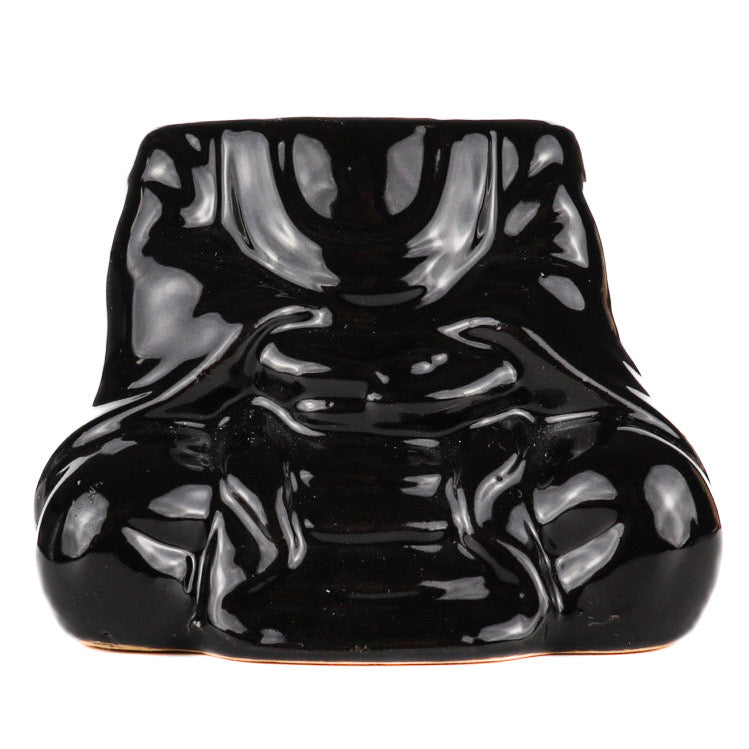 sort siddende buddha aromaterapi uden låg