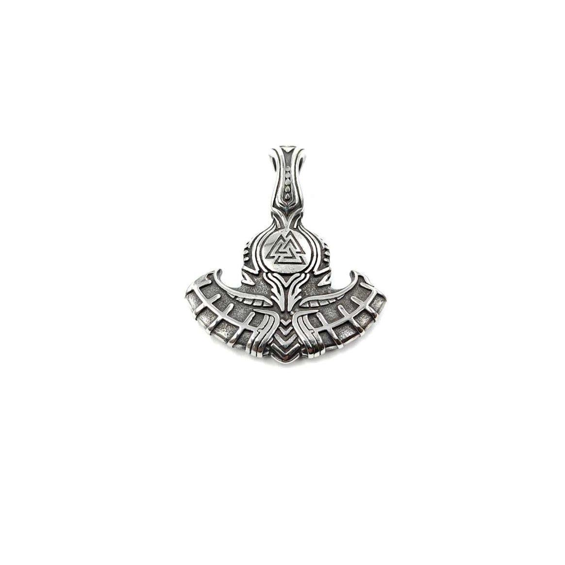 viking halskæde vedhæng valknut nordisk symbol