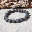 10 mm. Lava armbånd