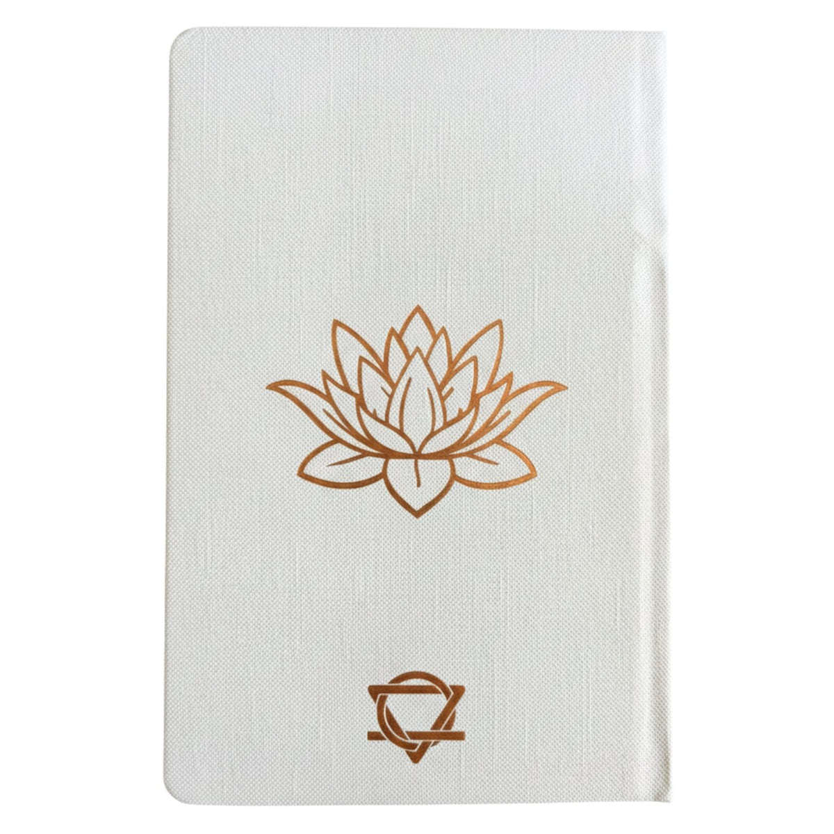Tree of Life wellbeing journal i hvid og rosaguld