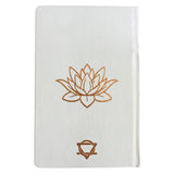 Tree of Life wellbeing journal i hvid og rosaguld