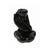 Lotus Hånd | Backflow røgelsesholder | Keramik