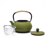 Tetsukyusu tekande i støbejern, 0,6 liter, med filter til løs te