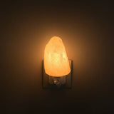 Himalaya saltlampe på 13 cm til stikkontakt, vejer cirka 400 gram