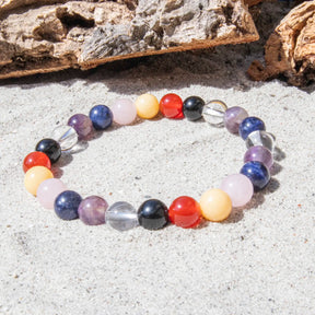 7 Chakra armbånd 8 mm