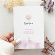 I Love You Rose Quartz Heart | (Kort og Quartz Hjerte)