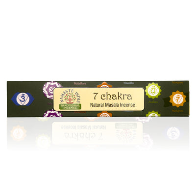 7 chakra røgelsespinde fra Namaste