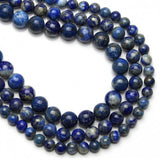 Lapis Lazuli | Krystal Perler | 6 mm | 8 mm