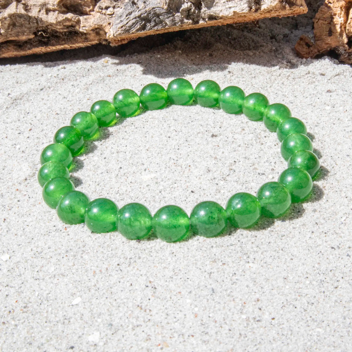 8 mm Nefrit Jade armbånd