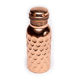Kobber Drikkeflaske | Hamret | 500 ml | 99,9 % Kobber