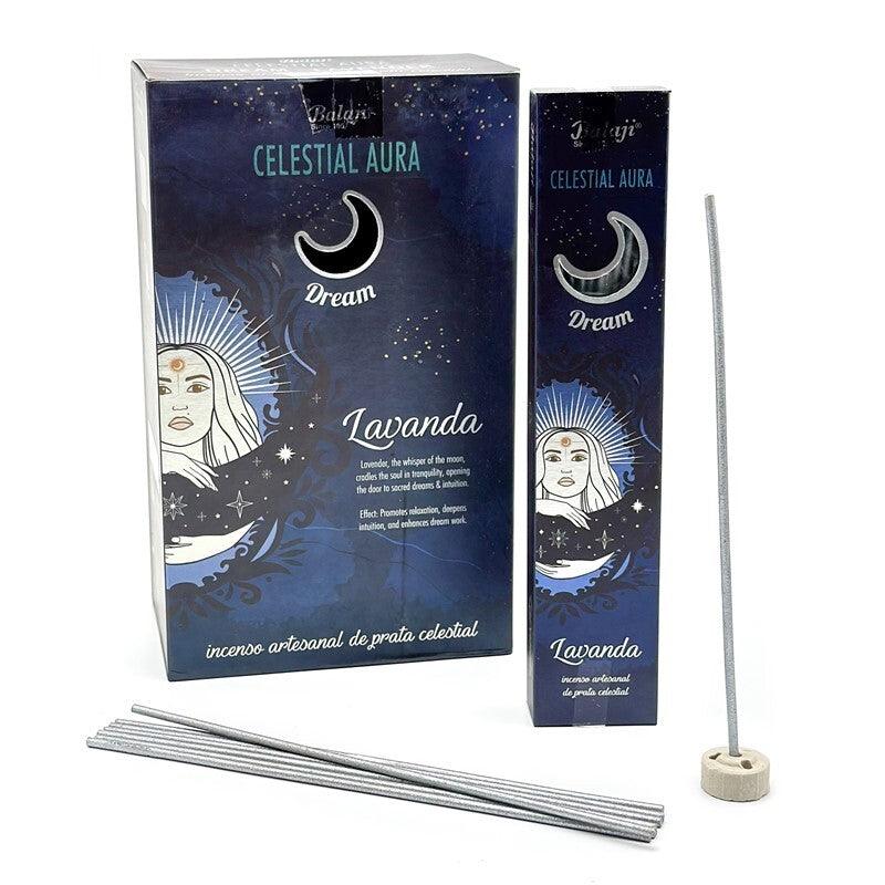 lavendel celestial aura røgelsespinde