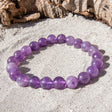 Ametyst armbånd 8 mm