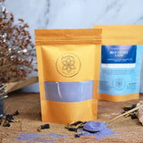 BLÅ FLØJLSLATTE | Blå Sommerfugleært Blend Latte