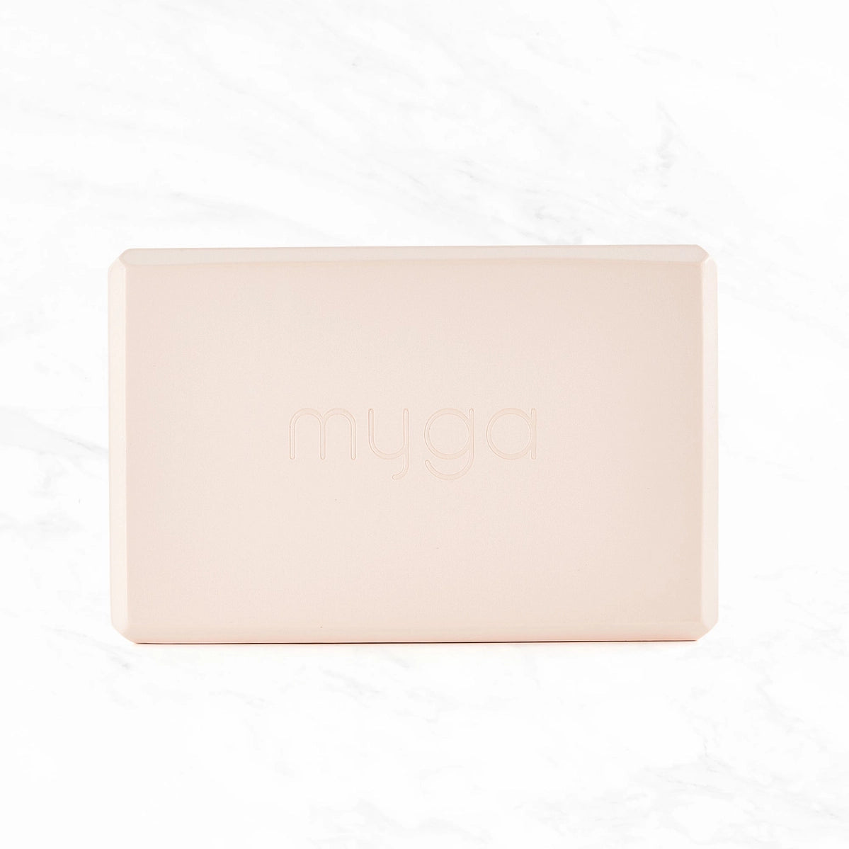 Blush MYGA yoga blok oven fra