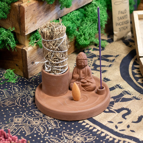 Buddha smudge palo santo holder ler