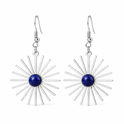 lapis lazuli øreringe