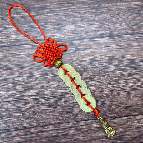feng shui ophæng buddha med rød tråd