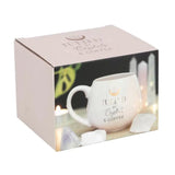 Fueled by Crystals and Coffee | Kop | Krus | 500 ml | Krystal Inspireret