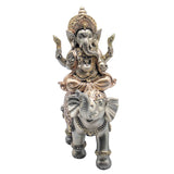 Ganesha på elefant statue set for fra