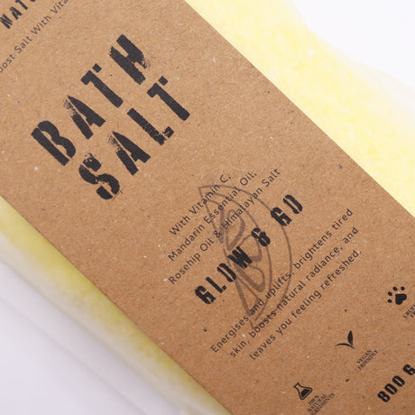 Glow & Go | Mandarin | Badesalt | Greenman Rituals | 800 gram