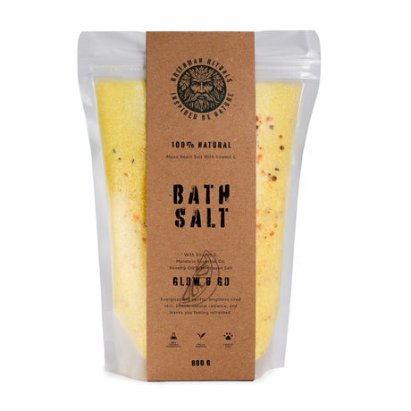 Glow & Go | Mandarin | Badesalt | Greenman Rituals | 800 gram