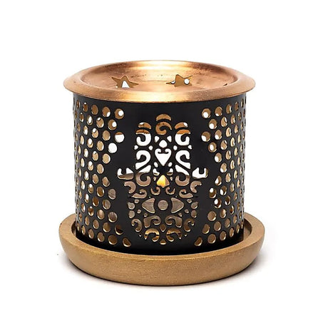sort og kobber aromafume diffuser